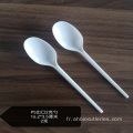 Logo personnalisé en plastique jetable PS Coudlery Polystyrène Spoon